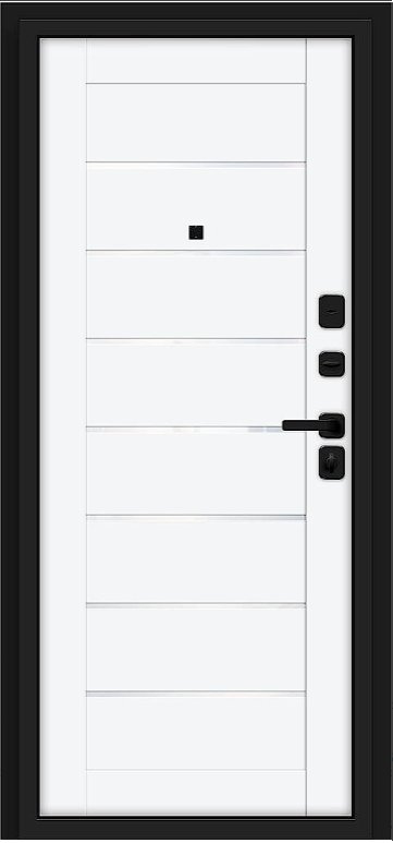 Товар Дверь Браво Прайм/SBlack-Black Shell/White Silk DIS007436