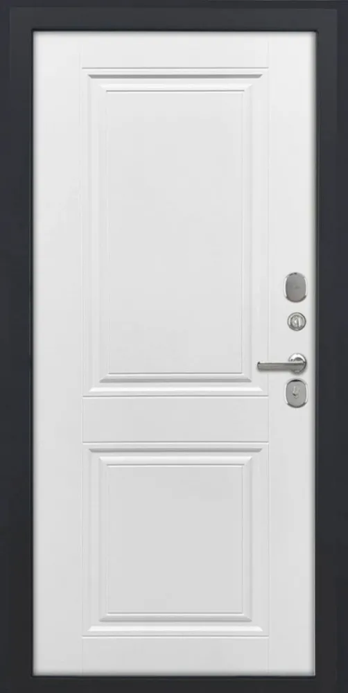 Товар Дверь ДвериПРО Квадро ФЛ-677 (10мм, белый матовый) DPRO220615